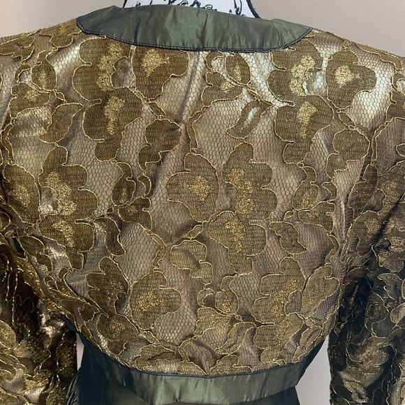 Vintage Jessica McClintock Dress With Jacket Size 8 - Picture 9 of 15